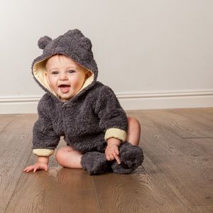 Magnetic Me Minky Magnetic Jacket baby 0-6 months fleece with cotton lining